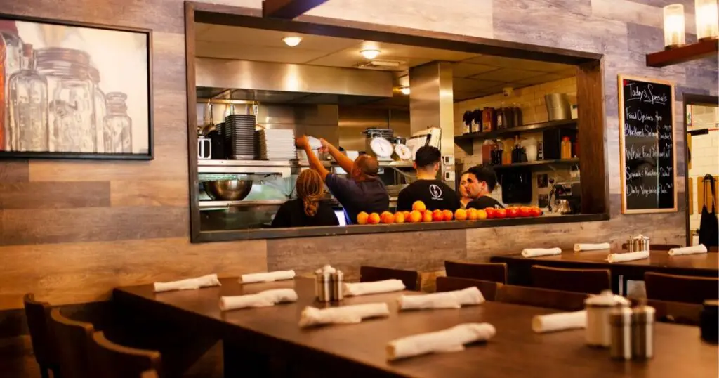the kitchen at Whisk one of the top restaurants in Miami