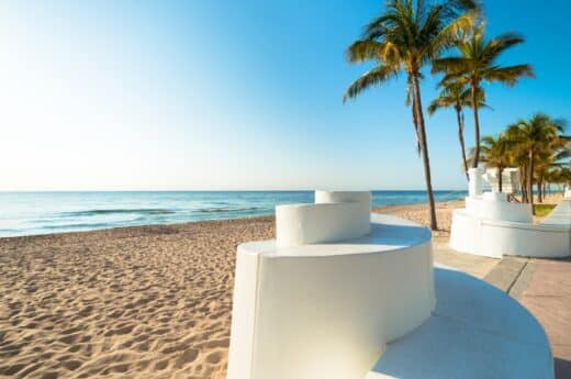 Things to do in Fort Lauderdale photo of Fort Lauderdale Beach, Florida on a sunny day.