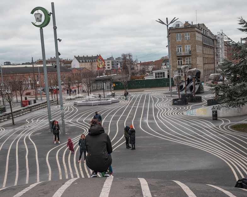 A place to see during your one day in Copenhagen is Superkilen Park.