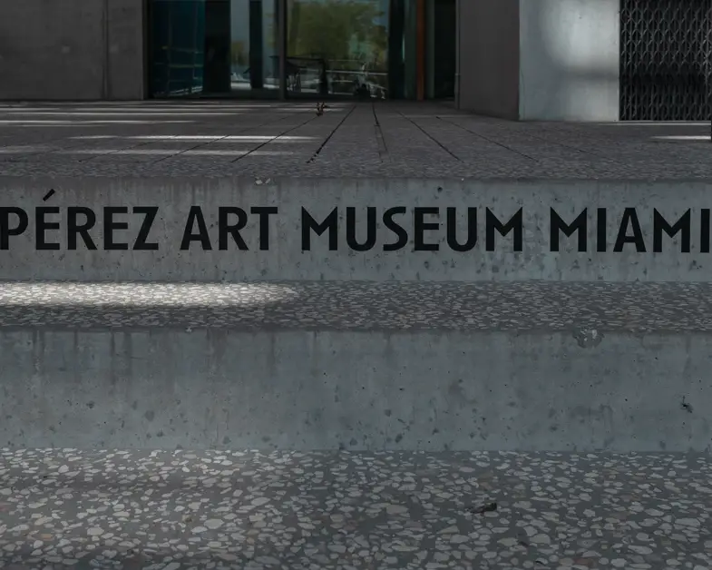 Steps of the Perez Art Museum one of the best things to do in Miami Beach.