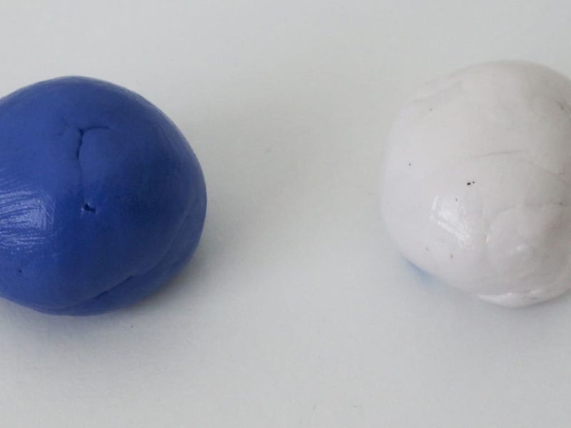 picture of the catalyst and base formed into a ball