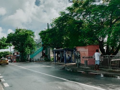 street in Mauritius