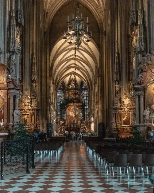 Picture of St Stephen's Cathedral in Vienna one of the top solo female travel destinations