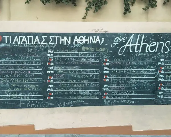  movie board with the cinema listings 
