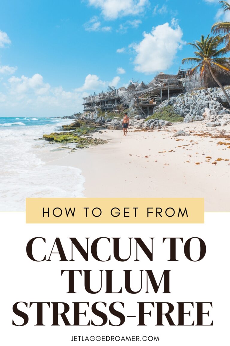 how do i get to tulum from cancun