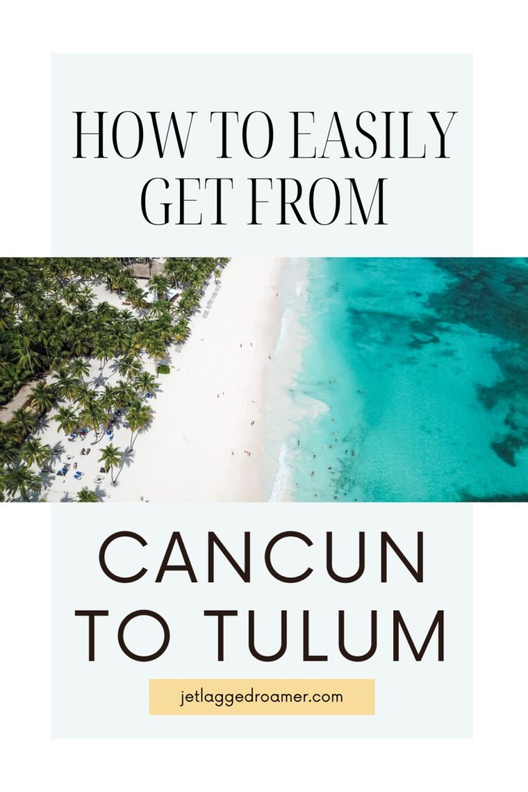 how do i get from cancun to tulum