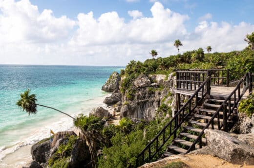 Tulum captions photo of a beach in Tulum, Mexico.