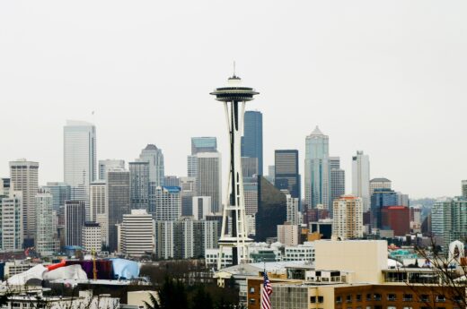 Photo for day trips from Seattle. Seattle skyline with the Space Needle.