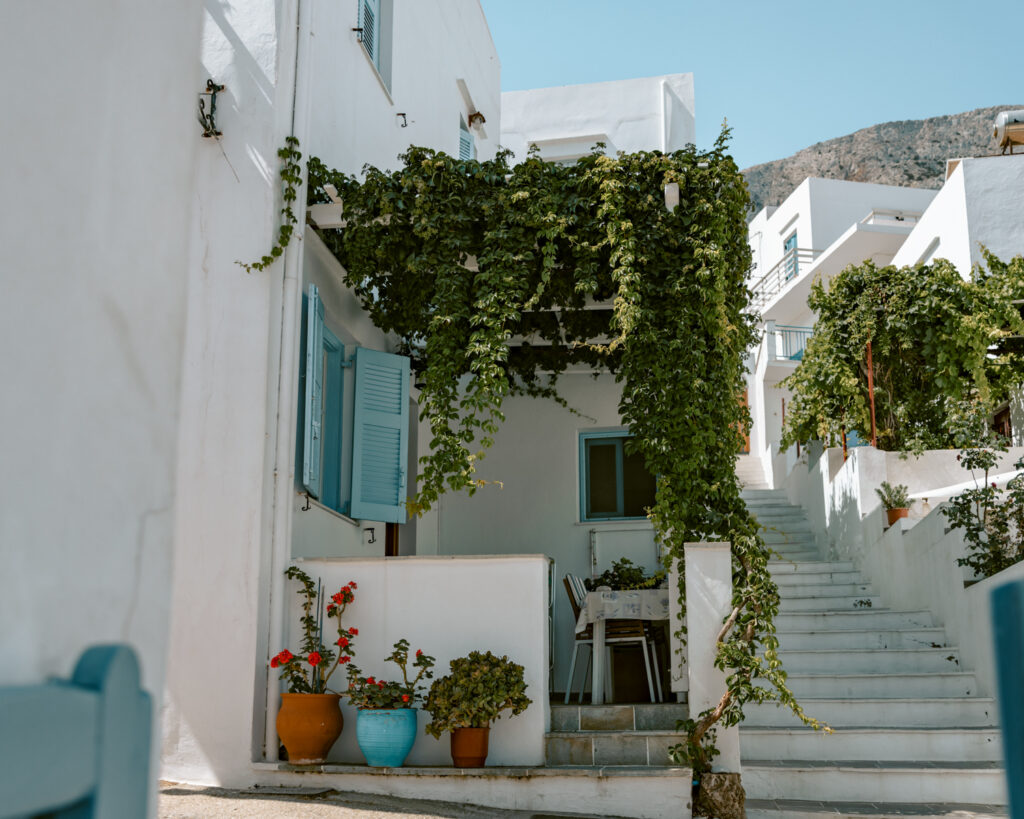 One of the adorable shops in Kamares.