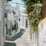 Alleyway in Sifnos, Greece. One of the things to do in Sifnos is get lost in Apollonia.