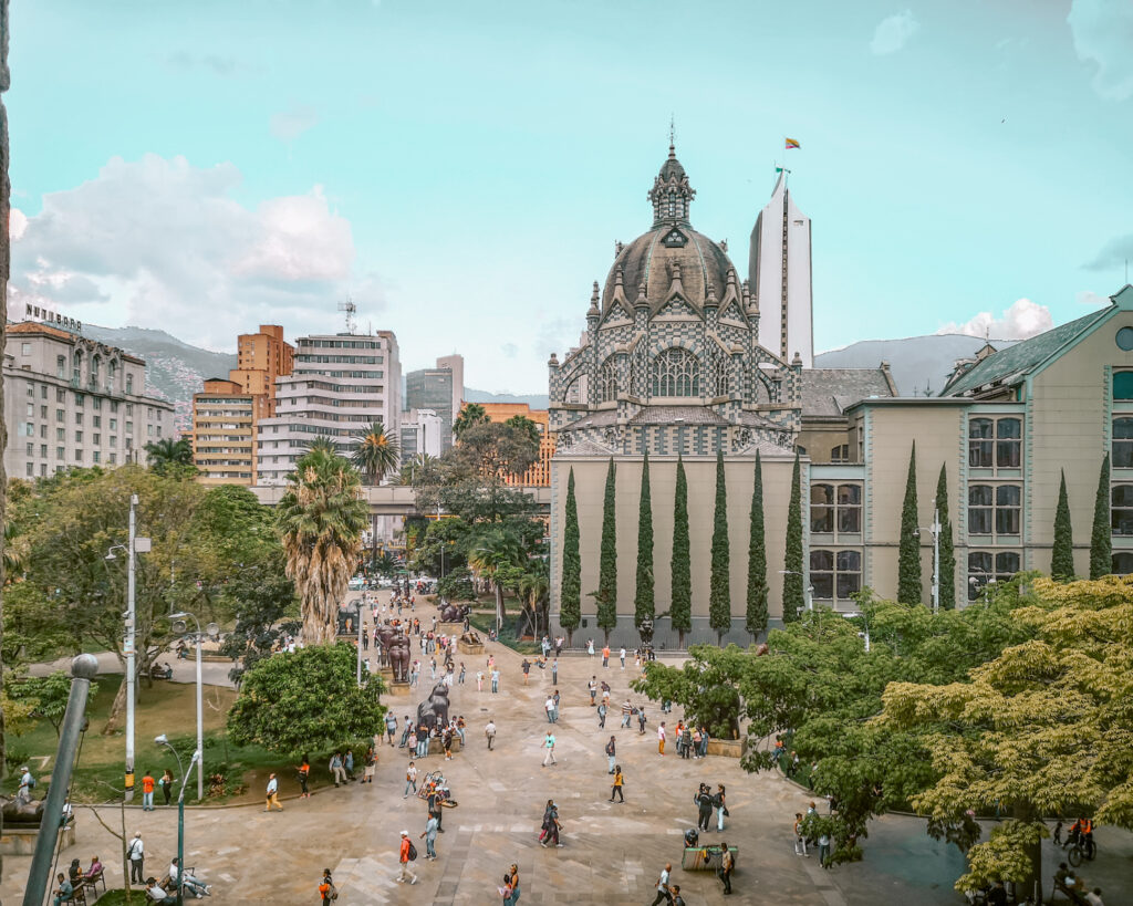 The bustling city of Medellín one of the best destinations in Colombia. 