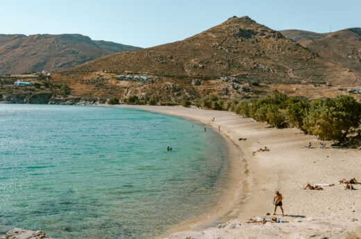 Paralia Ganema one of the best beaches in Serifos and best Greek islands to visit.