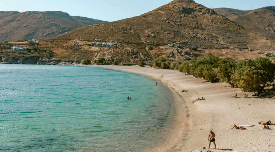 Paralia Ganema one of the best beaches in Serifos and best Greek islands to visit.