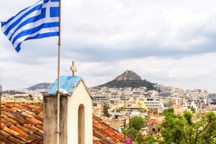 Plaka and Lycabettus in Athens, Greece for Athens captions.