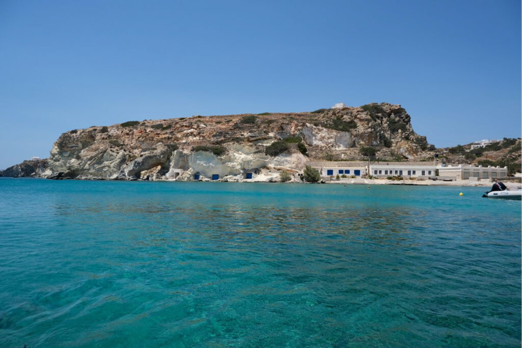 One of the best Greek islands to visit Kimolos. 